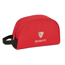 Travel Vanity Case Sevilla Fútbol Club Black Red Polyester 600D 28 x 18 x 10 cm