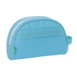 School Toilet Bag Benetton Spring Sky blue 28 x 18 x 10 cm