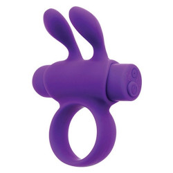 Cock Ring S Pleasures Rabbit Purple