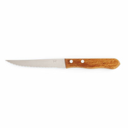 Meat Knife Amefa Steak Madera Steel Metal 12 Units 20,5 cm (Pack 12x)