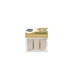 Tooth Picks Algon Wood 600 Pieces (18 Units)