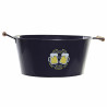 Ice Bucket DKD Home Decor Yellow Multicolour Navy Blue Wood Metal 51 x 30 x 18,5 cm