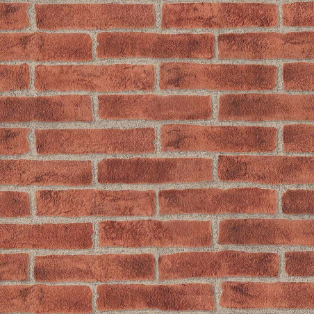 Painted paper Ich Wallpaper I164 Bricks Red 53 cm x 10 m