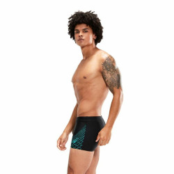 Men’s Bathing Costume Speedo Medley Logo  Black 30