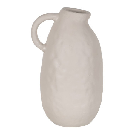 Vase White Ceramic 20 x 17 x 30 cm