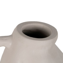 Vase White Ceramic 20 x 17 x 30 cm