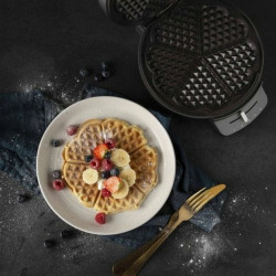 Waffle Maker Princess 01.132380.01.001 1200 W Black Steel