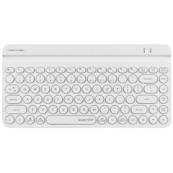 Keyboard A4 Tech A4TKLA47187 QWERTY White