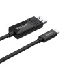 USB-C Cable to DisplayPort Unitek V1146A Black 1,8 m