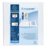 Ring binder Exacompta Kreacover White A4+ (10 Units)