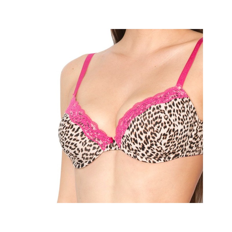 Guess Women's Super Push Up Bra O77C05-MP00C-U210B