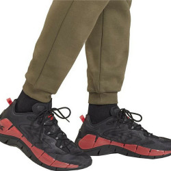 Long Sports Trousers Reebok Identity Men Olive