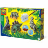 Modelling paste SES Creative   Moulding set Dinosaurs