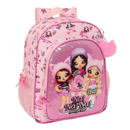 School Bag Na!Na!Na! Surprise Fabulous Pink 32 X 38 X 12 cm