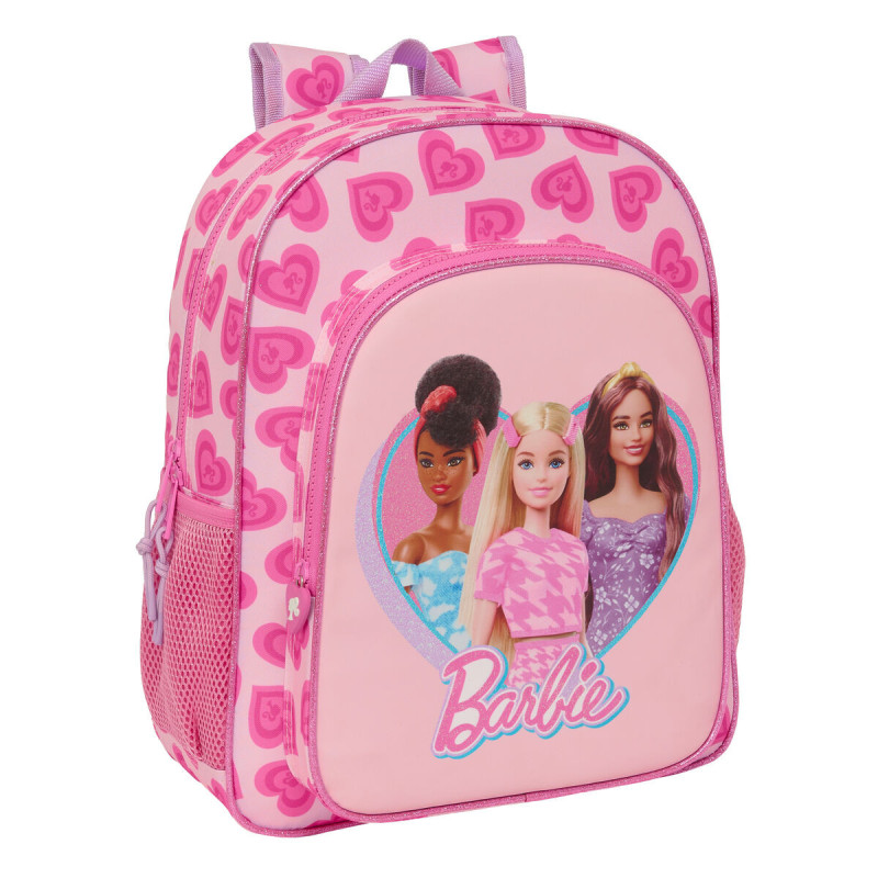 School Bag Barbie Love Pink 32 X 38 X 12 cm