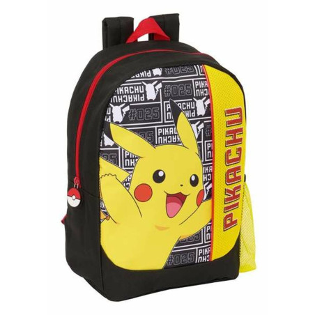 School Bag Yellow Black Red