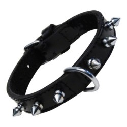 Dog collar Gloria Black Spikes (40 cm)