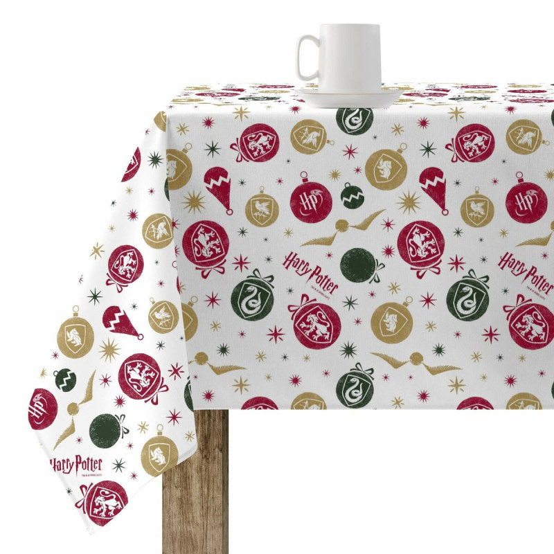 Stain-proof resined tablecloth Harry Potter Christmas 200 x 140 cm