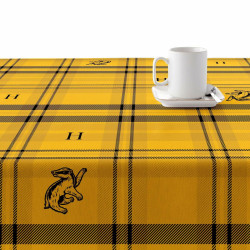 Stain-proof resined tablecloth Harry Potter Hufflepuff 200 x 140 cm