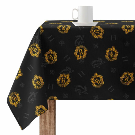 Stain-proof resined tablecloth Harry Potter Hufflepuff 200 x 140 cm