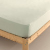 Fitted bottom sheet SG Hogar Mint 140 x 200 cm