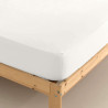 Fitted bottom sheet SG Hogar White 140 x 200 cm