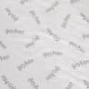 Fitted sheet Harry Potter White Grey 160 x 200 cm