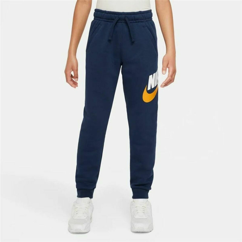 Children's Tracksuit Bottoms Nike Sportswear Club Fleece Blue Dark blue