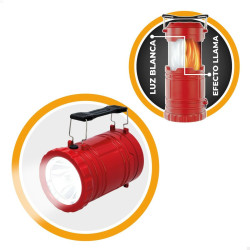 LED Lantern Aktive Red Camping (6 Units)