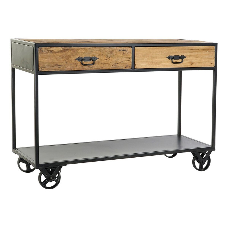 Console DKD Home Decor Wood Metal (120 x 40 x 80 cm)