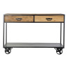 Console DKD Home Decor Wood Metal (120 x 40 x 80 cm)