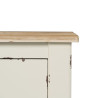 Console White Natural Fir wood MDF Wood 104 x 50 x 78 cm