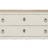 Console White Natural Fir wood MDF Wood 104 x 50 x 78 cm