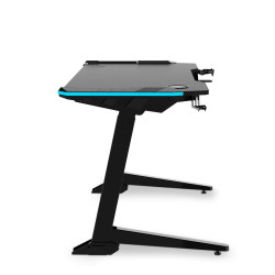 Desk Loctek Black Wood (125 X 60 X 1,8 CM )