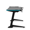 Desk Loctek Black Wood (125 X 60 X 1,8 CM )