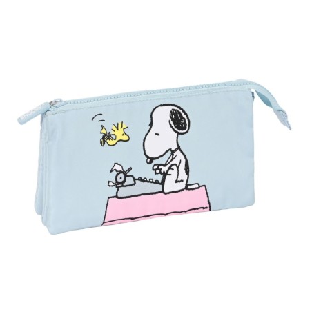 Triple Carry-all Snoopy Imagine Blue 22 x 12 x 3 cm