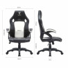 Gaming Chair Tempest Discover White