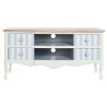 TV furniture DKD Home Decor White Sky blue (120 x 48 x 60 cm)