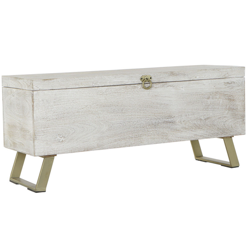 Chest DKD Home Decor Wood Metal (116 x 40 x 50 cm)