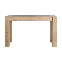 Console Home ESPRIT Fir MDF Wood 155 x 45 x 90,5 cm