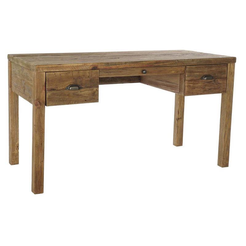 Desk DKD Home Decor Natural Recycled Wood 136 x 67 x 76 cm