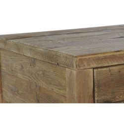 Desk DKD Home Decor Natural Recycled Wood 136 x 67 x 76 cm