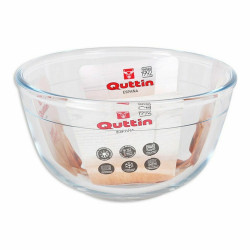 Mixing Bowl Quttin   Glass 820 ml ø 14,6 x 8,1 cm (12 Units)