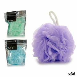 Body Sponge Pompom Cloth 19 x 8 x 13 cm (36 Units)