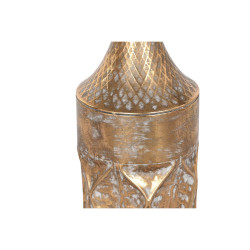 Vase Home ESPRIT Golden Metal 15 x 15 x 77 cm