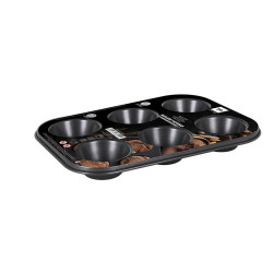 Muffin Tray La Mediterránea 27 x 18 x 3 cm 6 compartments (12 Units)