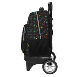 School Rucksack with Wheels The Avengers Super heroes Black (33 x 45 x 22 cm)