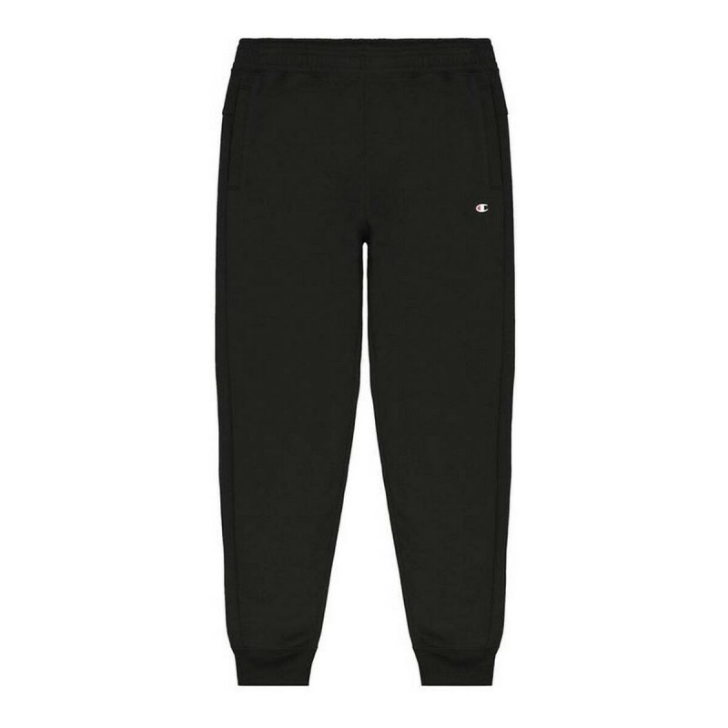 Long Sports Trousers Champion Rib Cuff Black Men