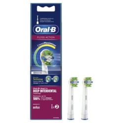 Replacement Head Oral-B Floss Action White 2 Units