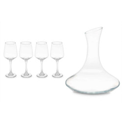 Jug and glasses set 420 ml 1,8 L (2 Units)